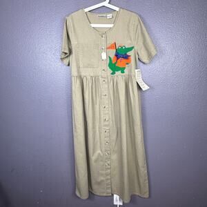 Vintage Sunbelt Dress Maxi Size Small University of Florida NEW Deadstock